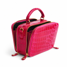 Load image into Gallery viewer, HB0992 - Genuine Crocodile Leather Box Bag (Preorder 10-14days)