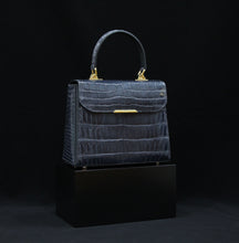 Load image into Gallery viewer, HANDBAG FLORA - Crocodile skin