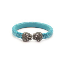 Load image into Gallery viewer, Flat bracelet, small tiger head
