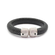 Load image into Gallery viewer, Stingray bracelets Silver plated brass bracelet Stick to CZ
