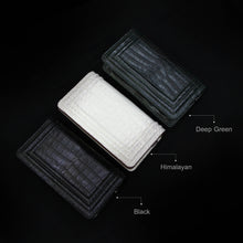 Load image into Gallery viewer, Genuine Crocodile Skin
