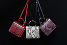 Load image into Gallery viewer, HANDBAG - Mini Bag  Python skin
