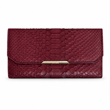 Load image into Gallery viewer, HB0933-25  LONG WALLET PYTHON SKIN (Pre-Order 10-14 Days)
