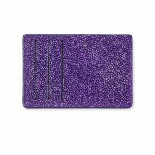 Load image into Gallery viewer, PLINN Genuine Stingray Leather Card Holder
