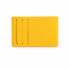 Load image into Gallery viewer, PLINN Genuine Stingray Leather Card Holder
