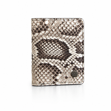 Load image into Gallery viewer, HB0931-25  SHORT WALLET  -  Genuine Python skin (Pre-Order 7-10 Days)
